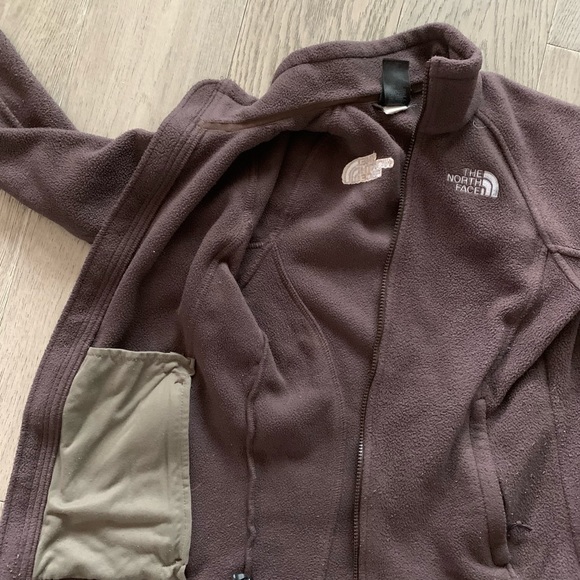 The North Face Sweater Zip Up, Brown, size Small - Picture 4 of 4